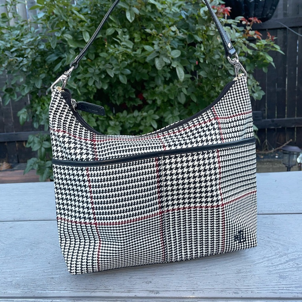 Ralph Lauren black and white shoulder bag